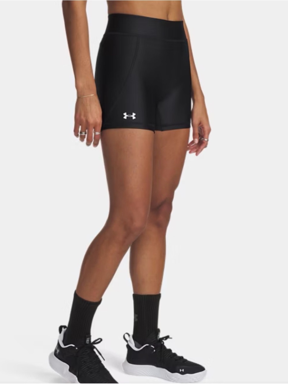 Under Armour Black Women's Team Shirt 3 Shorts